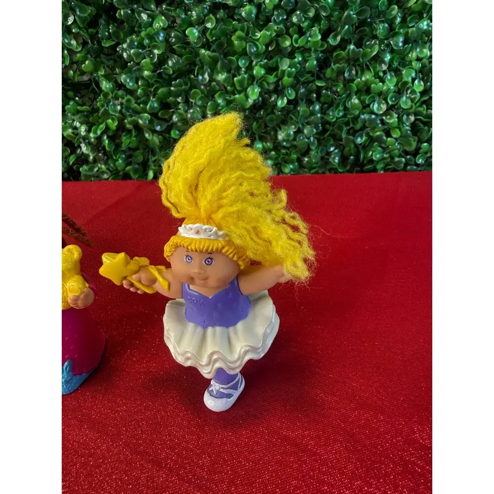 Vintage 1992 Cabbage Patch Kids McDonald Happy Meal PVC Figures Lot of 4 90s
